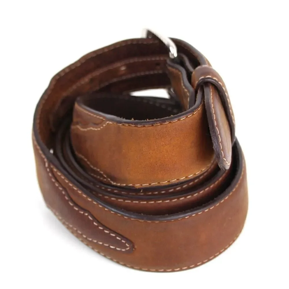 Silver Creek BROWN GENUINE LEATHER 1 3/8